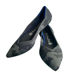 Rothy's Black and Blue Flats